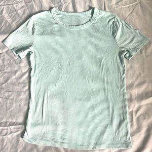 Light blue shirt that is barely worn. Goes with many things!!
